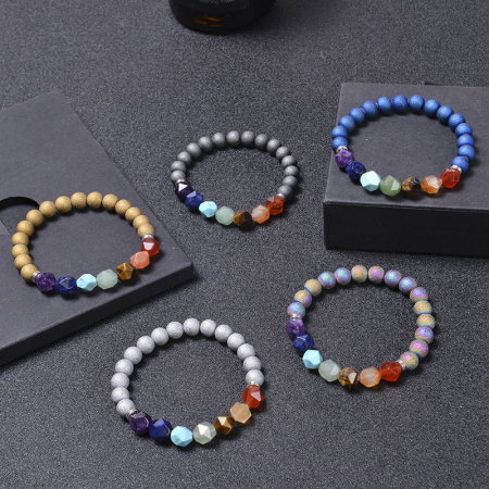 Bratara elastica cu pietre semipretioase  BLA151 [2]