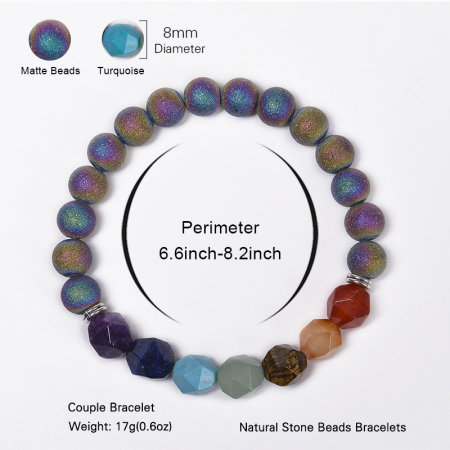 Bratara elastica cu pietre semipretioase  BLA152 [2]