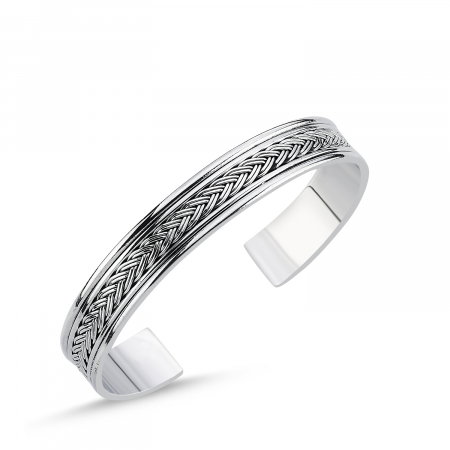 Bratara fixa din argint 925