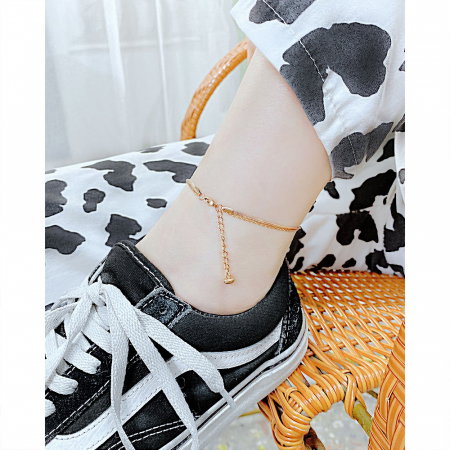 Bratara glezna dubla din inox cu inima si Love [12]