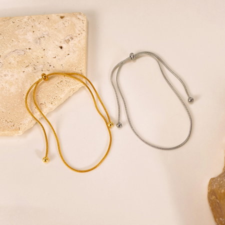 Bratara glezna inox ajustabila tip sarpe – Minimalism si versatilitate [6]