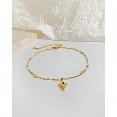 Bratara glezna inox cu inima [8]
