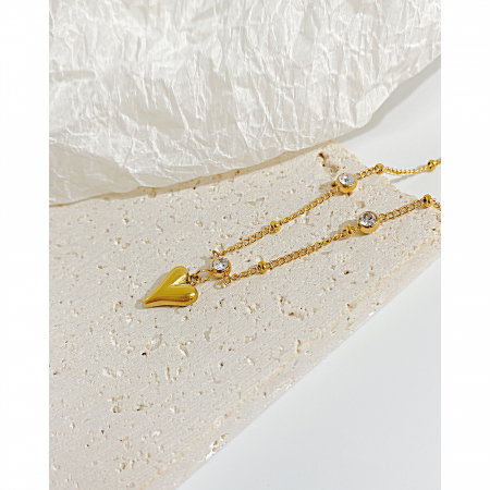 Bratara glezna inox cu inima [6]