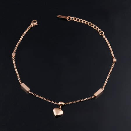 Bratara glezna inox cu inima [2]