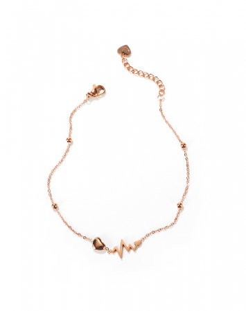 Bratara glezna inox cu inima, puls si smiley [14]