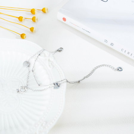 Bratara glezna inox cu inima si inel [8]