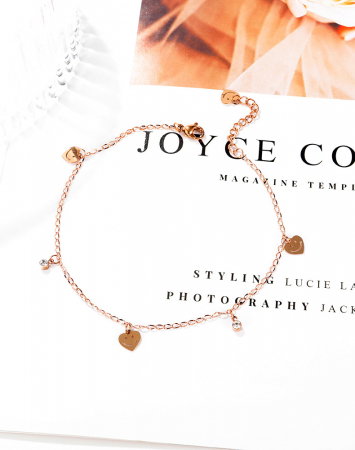 Bratara glezna inox cu inimi smiley [8]