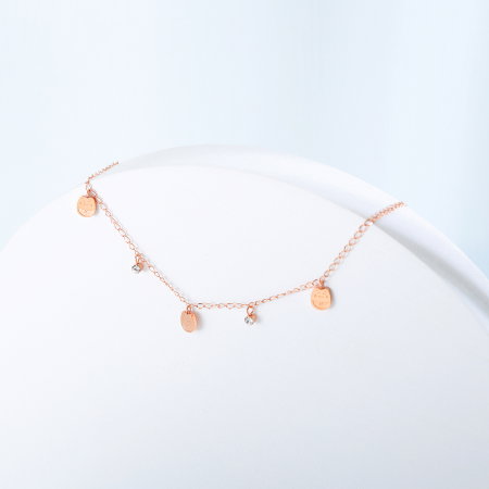 Bratara glezna inox cu pisicute si zirconii [8]