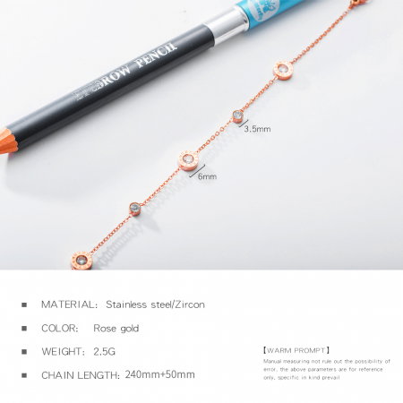 Bratara glezna inox cu zirconii [5]