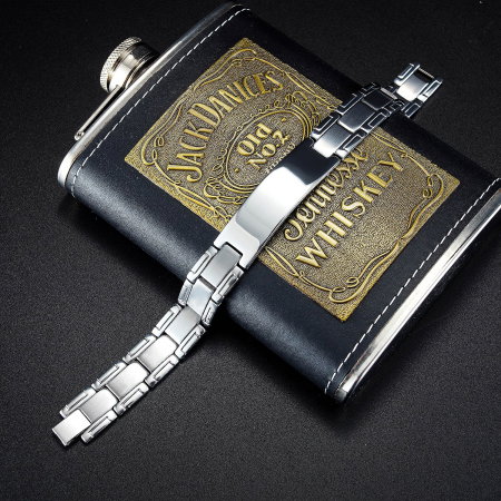 Bratara inox 21 cm lungime si 14 mm latime [3]