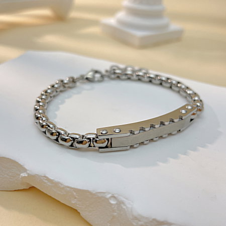 Bratara inox Unisex Design Industrial – Forta si Stil Urban [5]