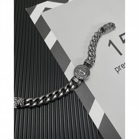 Bratara inox Biker cu inchidere magnetica [3]