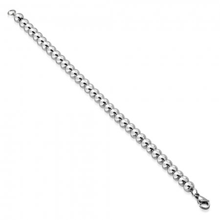 Bratara inox cu bilute de 6 mm [1]