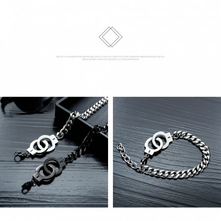 Bratara inox cu catuse [9]