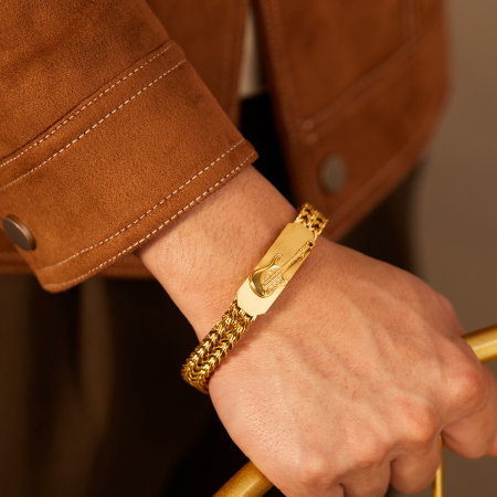 Bratara inox cu Chitara [12]