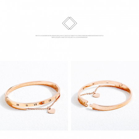 Bratara inox cu cifre romane [9]