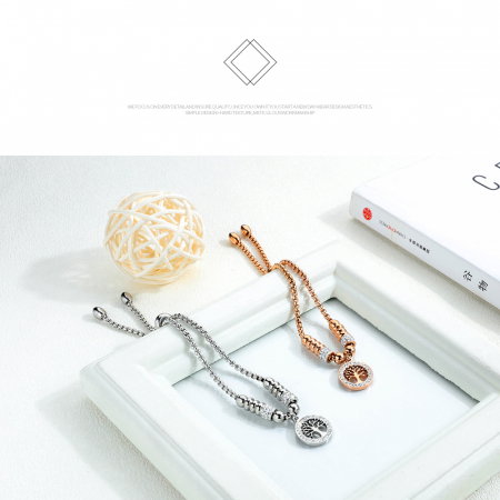 Bratara inox cu copacul vietii [5]