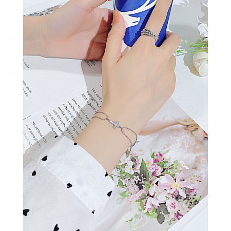 Bratara inox cu cruce [1]