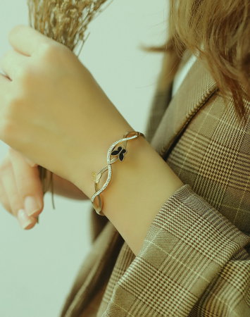 Bratara inox cu fluturasi [1]