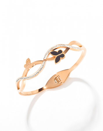 Bratara inox cu fluturasi [14]