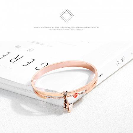 Bratara inox cu fluturasi [8]