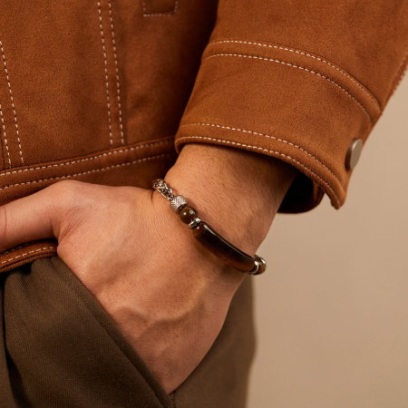 Bratara inox cu Ochi de Tigru [3]