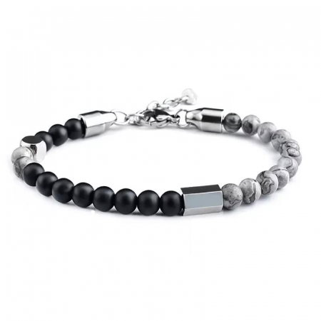 Bratara inox cu Ochi de Tigru