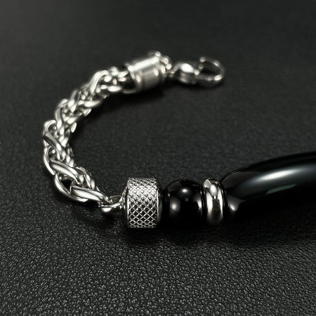 Bratara inox cu Ochi de Tigru [4]