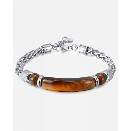 Bratara inox cu Ochi de Tigru [5]