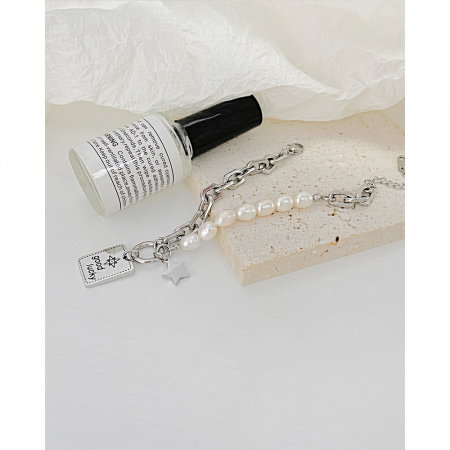 Bratara inox cu perle Lucky [3]