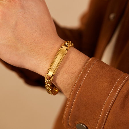 Bratara inox cu placuta [11]