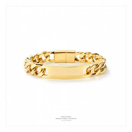 Bratara inox cu placuta [2]