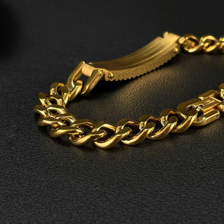 Bratara inox cu placuta [10]