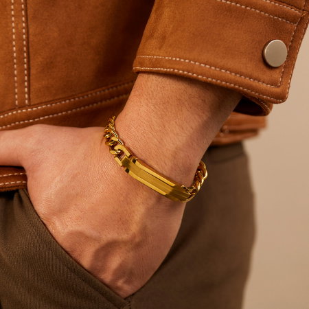 Bratara inox cu placuta [5]