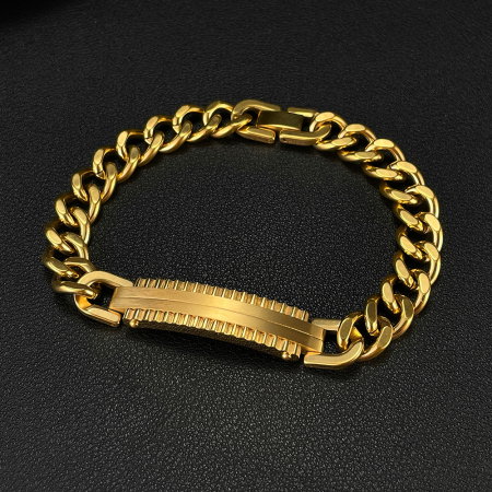 Bratara inox cu placuta [13]