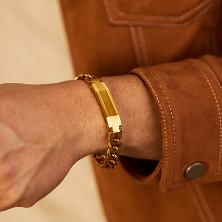 Bratara inox cu placuta [12]