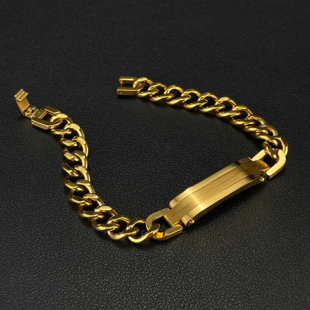 Bratara inox cu placuta [11]