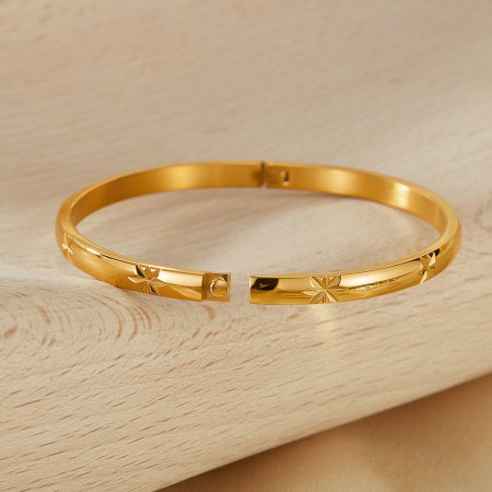 Bratara inox cu stelute incrustate [2]