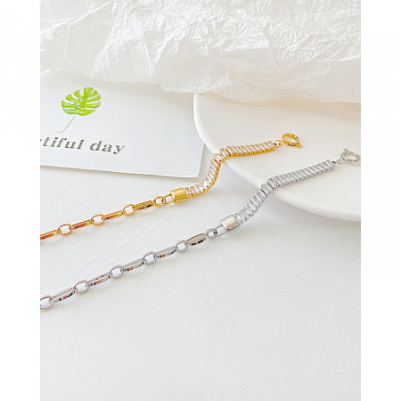 Bratara inox tennis cu zirconii Elegance [4]