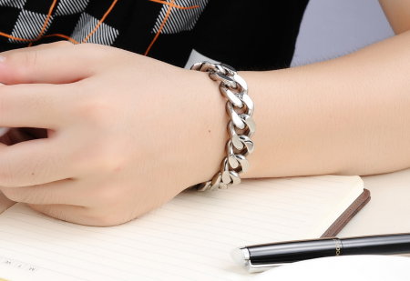 Bratara inox cubaneza 12 mm [9]