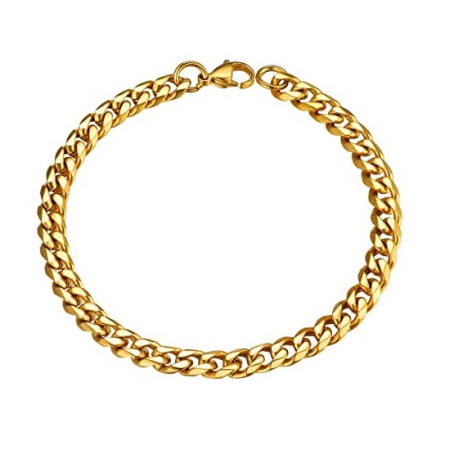 Bratara inox cubaneza de 5 mm