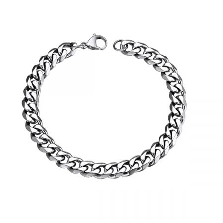 Bratara inox cubaneza de 7 mm