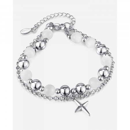 Bratara inox dubla si reglabila cu Ochi de Pisica [14]