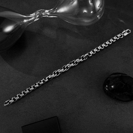 Bratara inox Duo – Echilibru intre Forta si Eleganta [5]