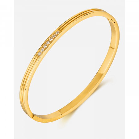 Bratara inox Elegance cu zirconii [9]