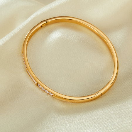 Bratara inox Elegance cu zirconii [2]