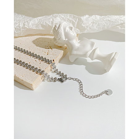 Bratara inox Frunza de Maslin – Eleganta si Rafinamet Feminin [3]