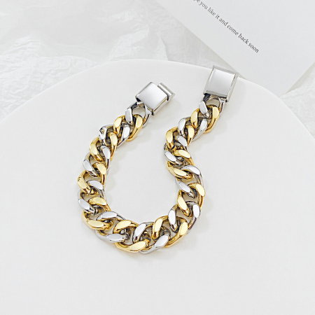 Bratara inox in doua tonuri [1]