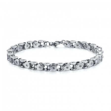 Bratara inox lant de bicicleta [0]