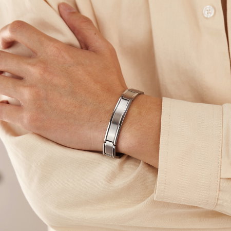 Bratara inox Minimal – Eleganta si Masculinitate [12]